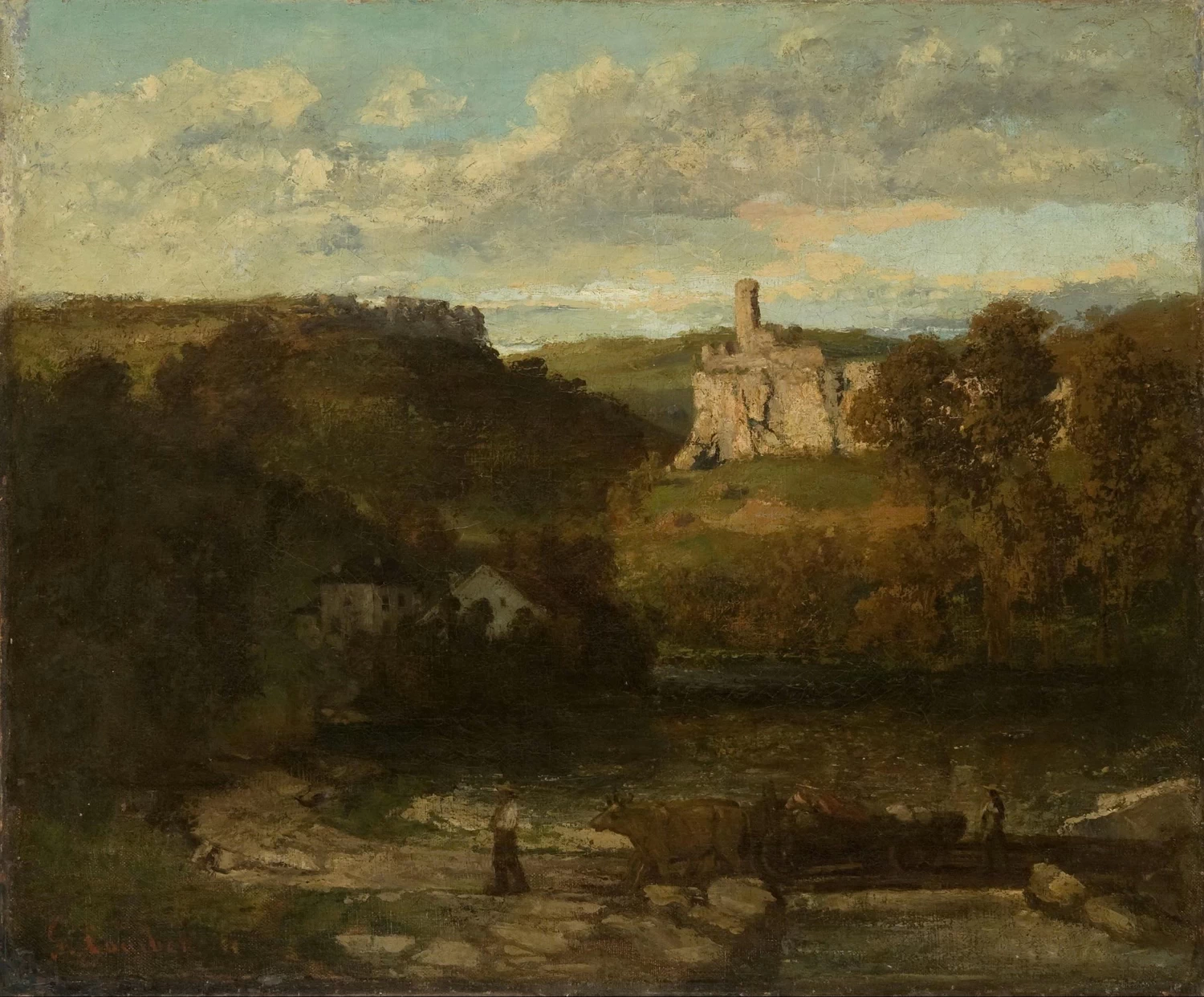 196-Paesaggio a Ornans-Philadelphia Museum of Art 